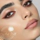 KateEye® Crystal Ball Caramel Brown Colored Contact Lenses