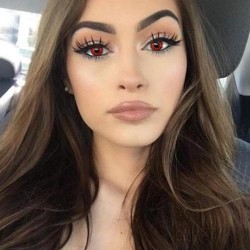 KateEye® Dangerous Ruby Naruto Colored Contact Lenses KateEye® Dangerous Ruby Naruto Colored Contact Lenses