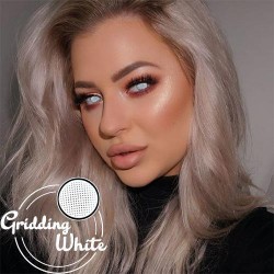 KateEye® Gridding White Colored Contact Lenses KateEye® Gridding White Colored Contact Lenses