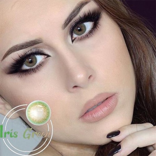 KateEye® Iris Green Colored Contact Lenses