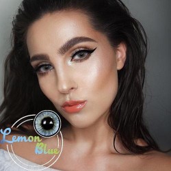 KateEye® Lemon Blue Colored Contact Lenses KateEye® Lemon Blue Colored Contact Lenses