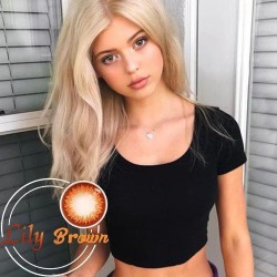 KateEye® Lily Brown Colored Contact Lenses KateEye® Lily Brown Colored Contact Lenses