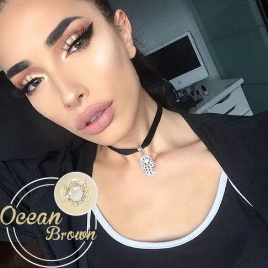 KateEye® Ocean Brown Colored Contact Lenses