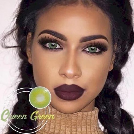 KateEye® Queen Green Colored Contact Lenses