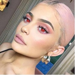 KateEye® Red Mesh Colored Contact Lenses