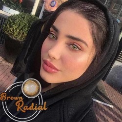KateEye® Radial Brown Colored Contact Lenses KateEye® Radial Brown Colored Contact Lenses