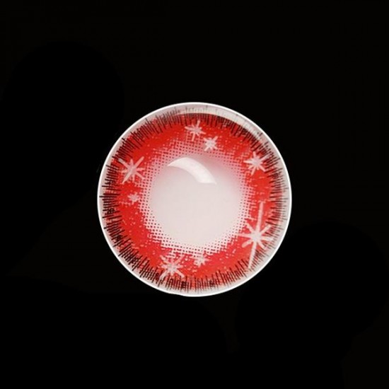 KateEye® Minnion Red Colored Contact Lenses