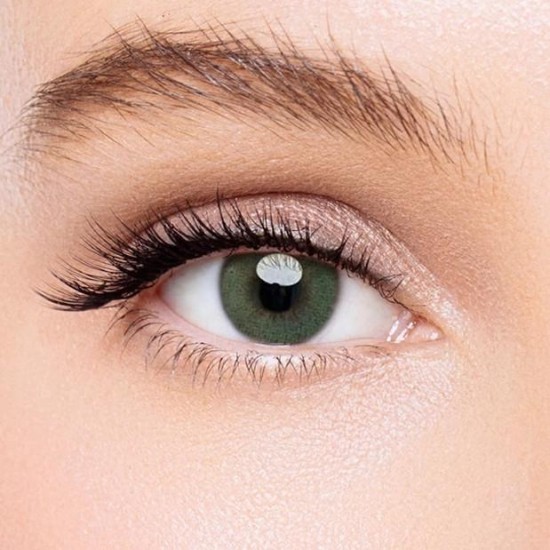 KateEye® Super Natural Green Colored Contact Lenses